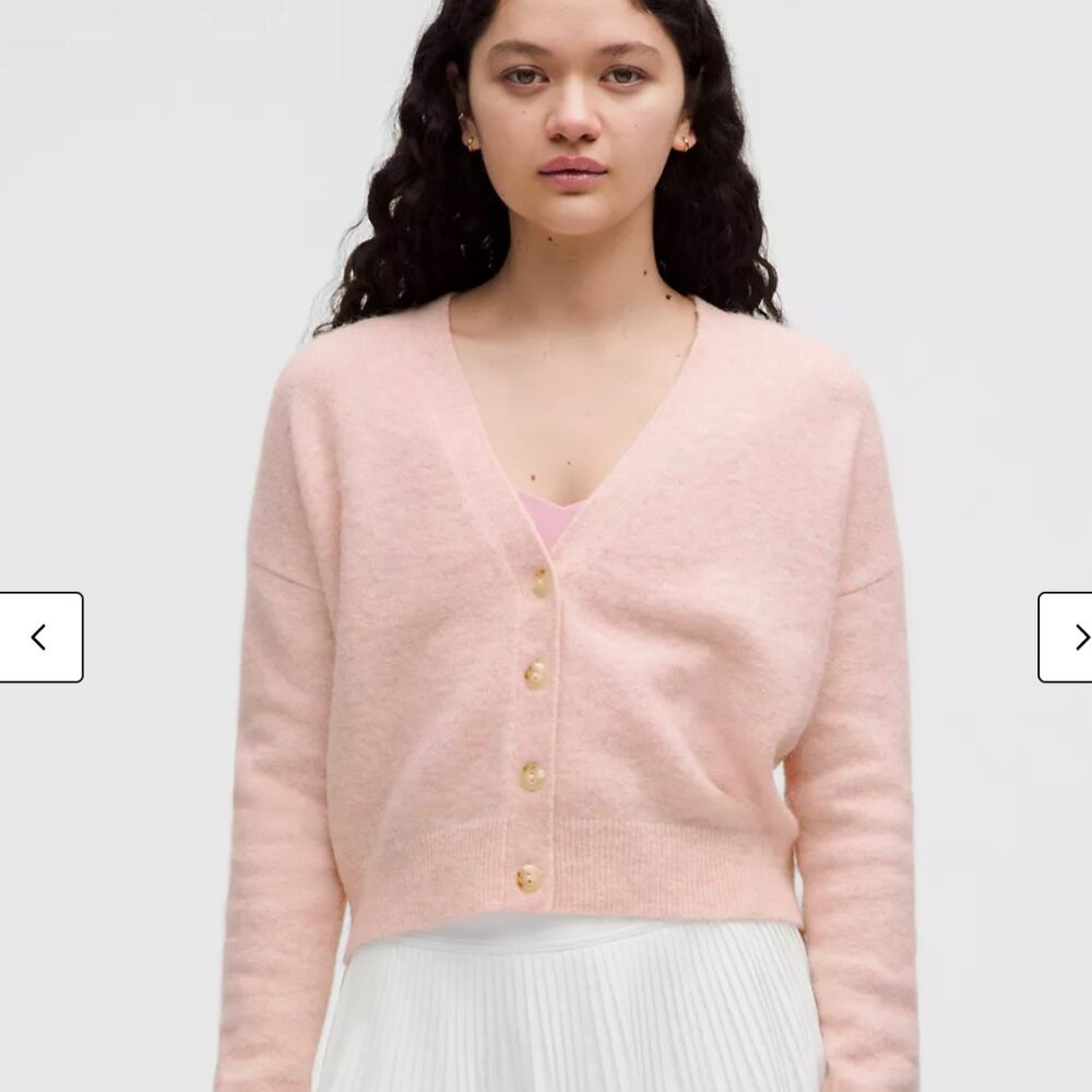 Women's Alpaca Wool-Blend Cardigan Sweater